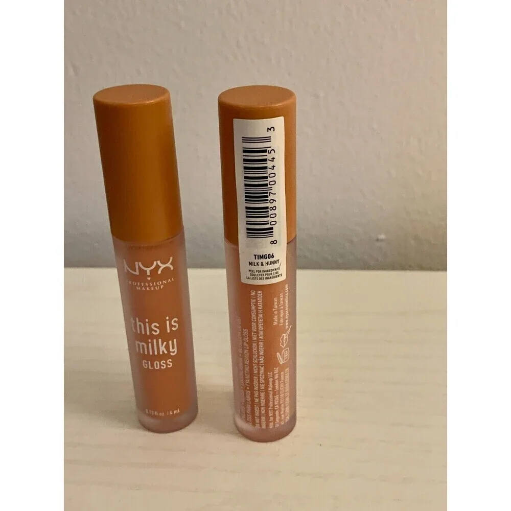 2X Set NYX Professional Makeup This Is Milky Gloss MILK & HUNNY Lip Gloss New